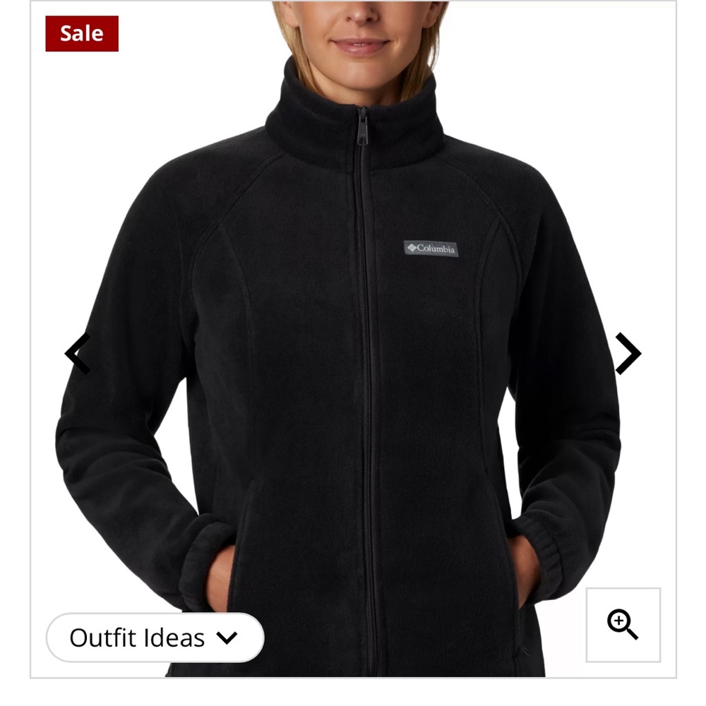 Columbia Women's Benton Springs™ Full Zip Fleece Jacket - Black SZ Small